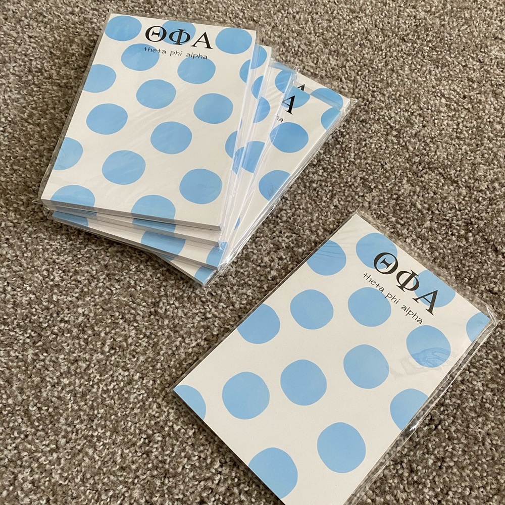 Theta Phi Alpha Notepad